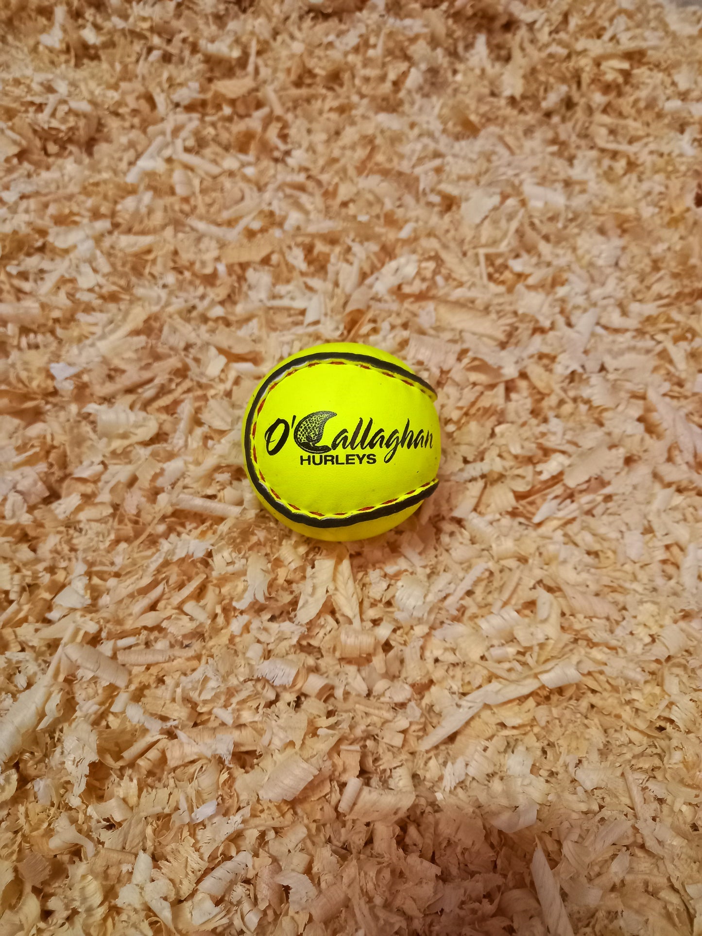 O'Callaghan fluorescent yellow championship sliothar